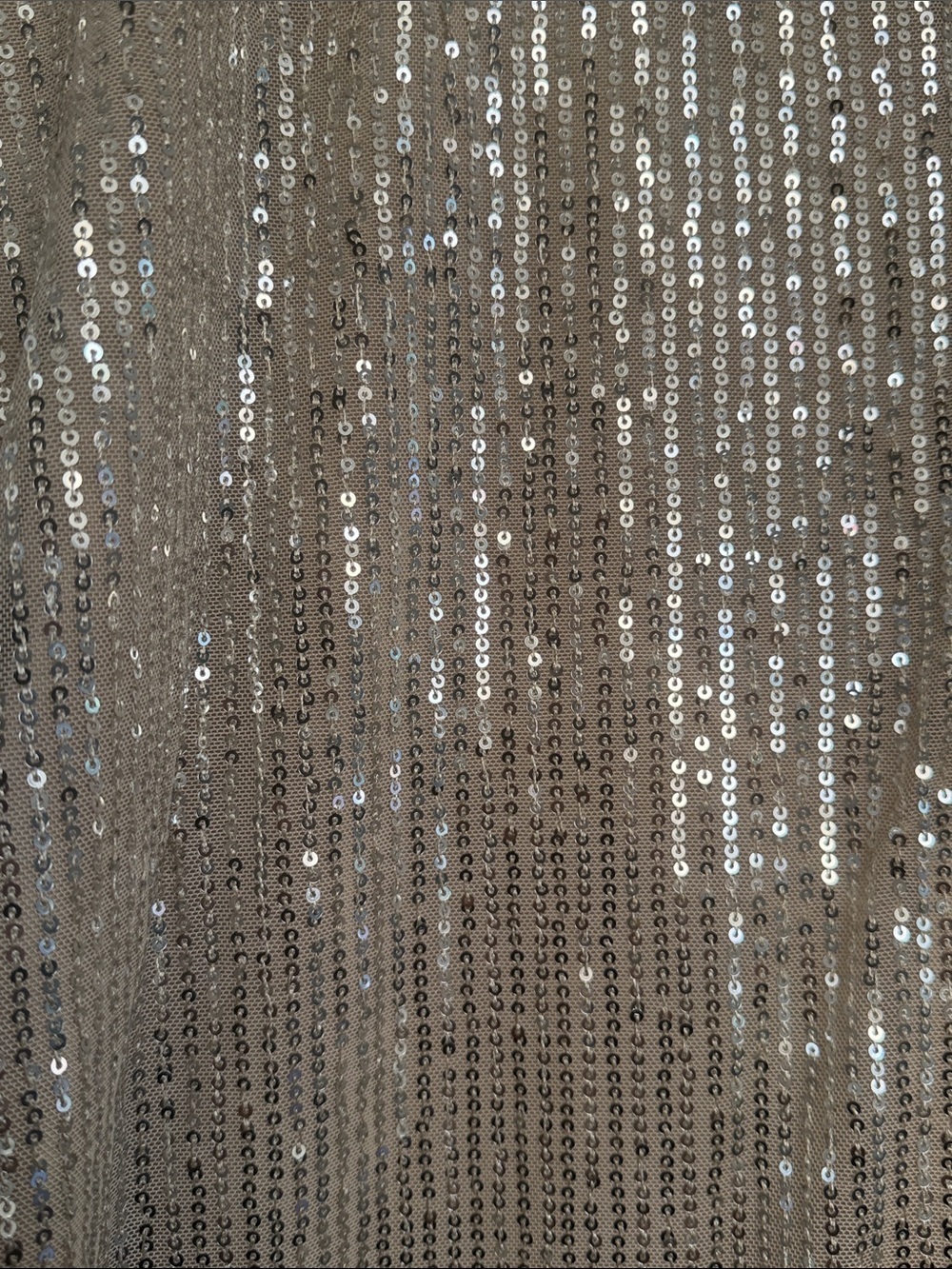 Gold Sequin V-Neck Party Blouse – Elegant Tunic Style - Picture 3 of 5